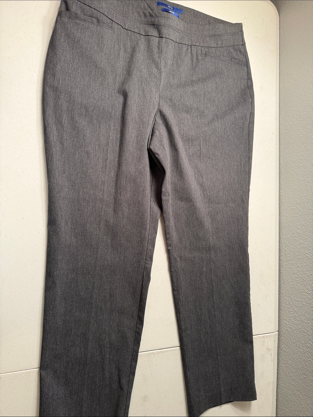 Apt. 9 Women's Charcoal Straight-Leg Dress Pants